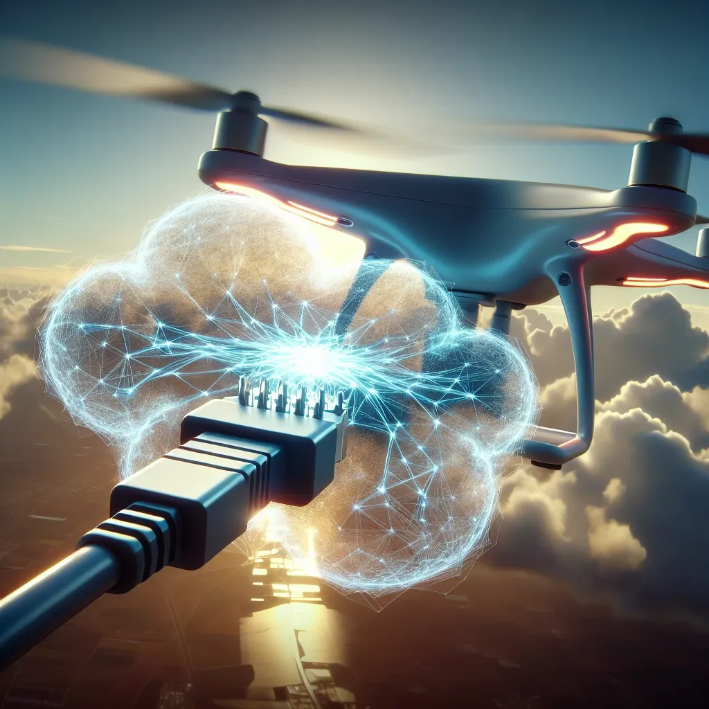 ¿Se puede instalar un adaptador de red en un dron?